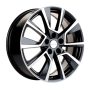 Легковой диск Khomen Wheels KHW1802 7x18 5x112 ET45 57,1 Black-FP